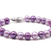 Purple and Lavender Freshwater Pearl Bracelet