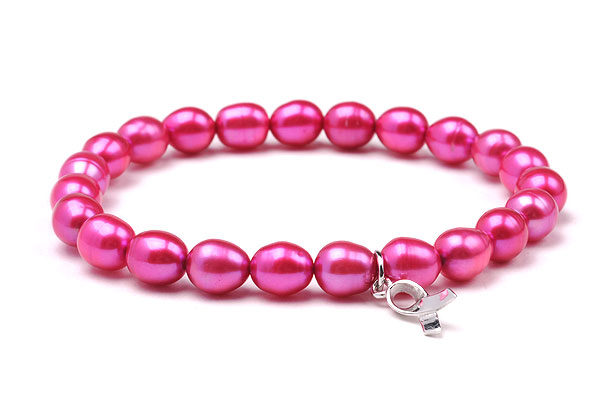 Pearl ribbon bracelets