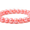 Pink Freshwater Pearl Elastic Bracelet