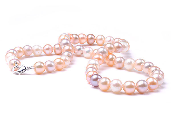 18" Multi Colored Freshwater Cultured Pearl Necklace