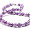 Purple and Lavender Fresh Water Pearl Necklace