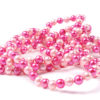 64" bright pink and pink freshwater cultured pearl opera necklace with 6-6.5mm pearls. Wear as a single strand or double it up and create a two strand pearl necklace. Designed for breast cancer awareness.